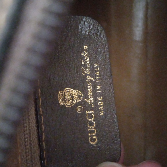 Authentic Vintage Gucci GG Monogram Supreme Sherry Web Ophidia Boston Doctor Bag - Picture 9 of 11